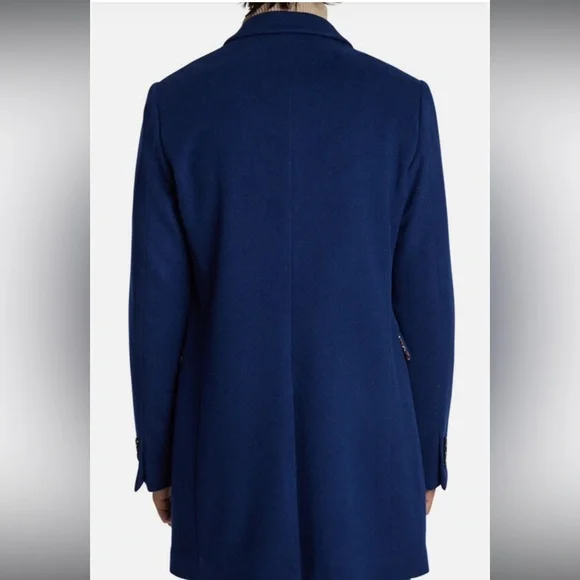 PAISLEY AND GRAY NWT SAPPHIRE Wool TOP COAT SIZE XXL MSRP $220 SLIM FIT - Picture 2 of 10